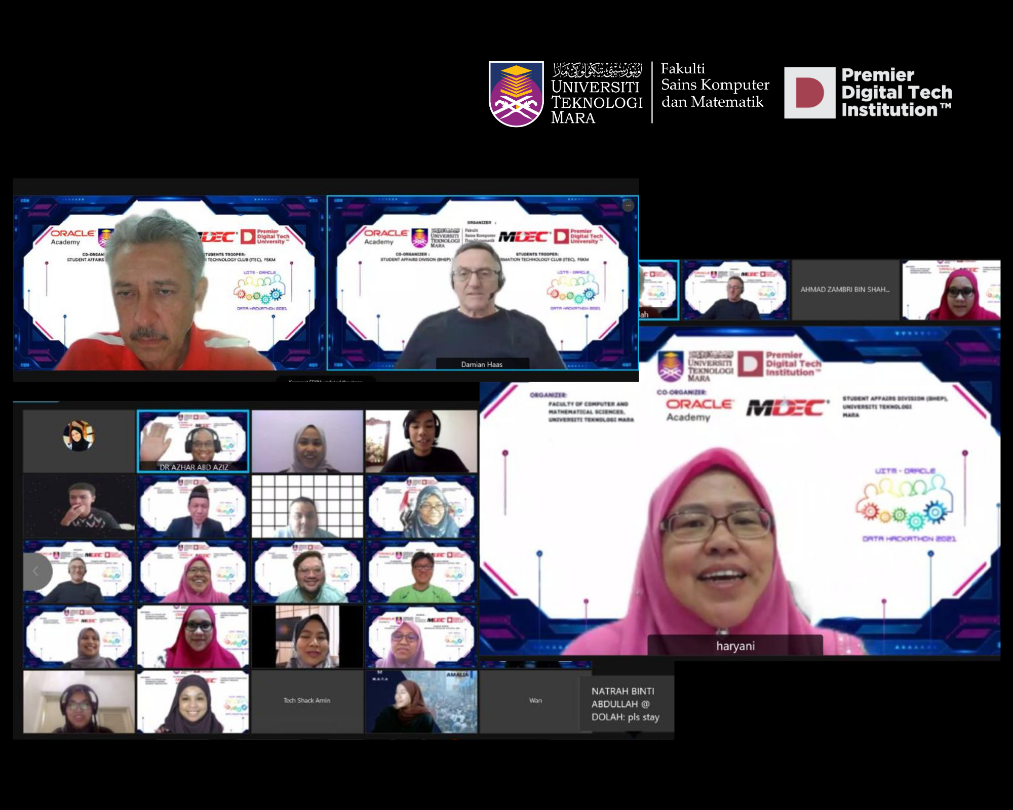 Universiti Teknologi MARA (UiTM)-Oracle Academy Day 2021